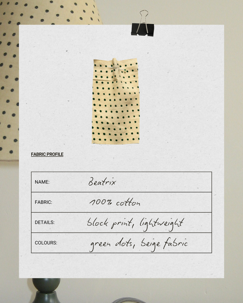 Beatrix empire lampshade