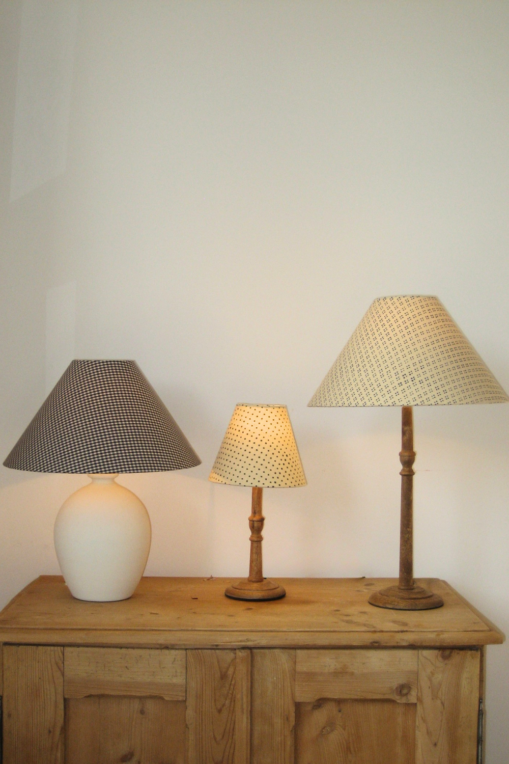 Clementine cone lampshade