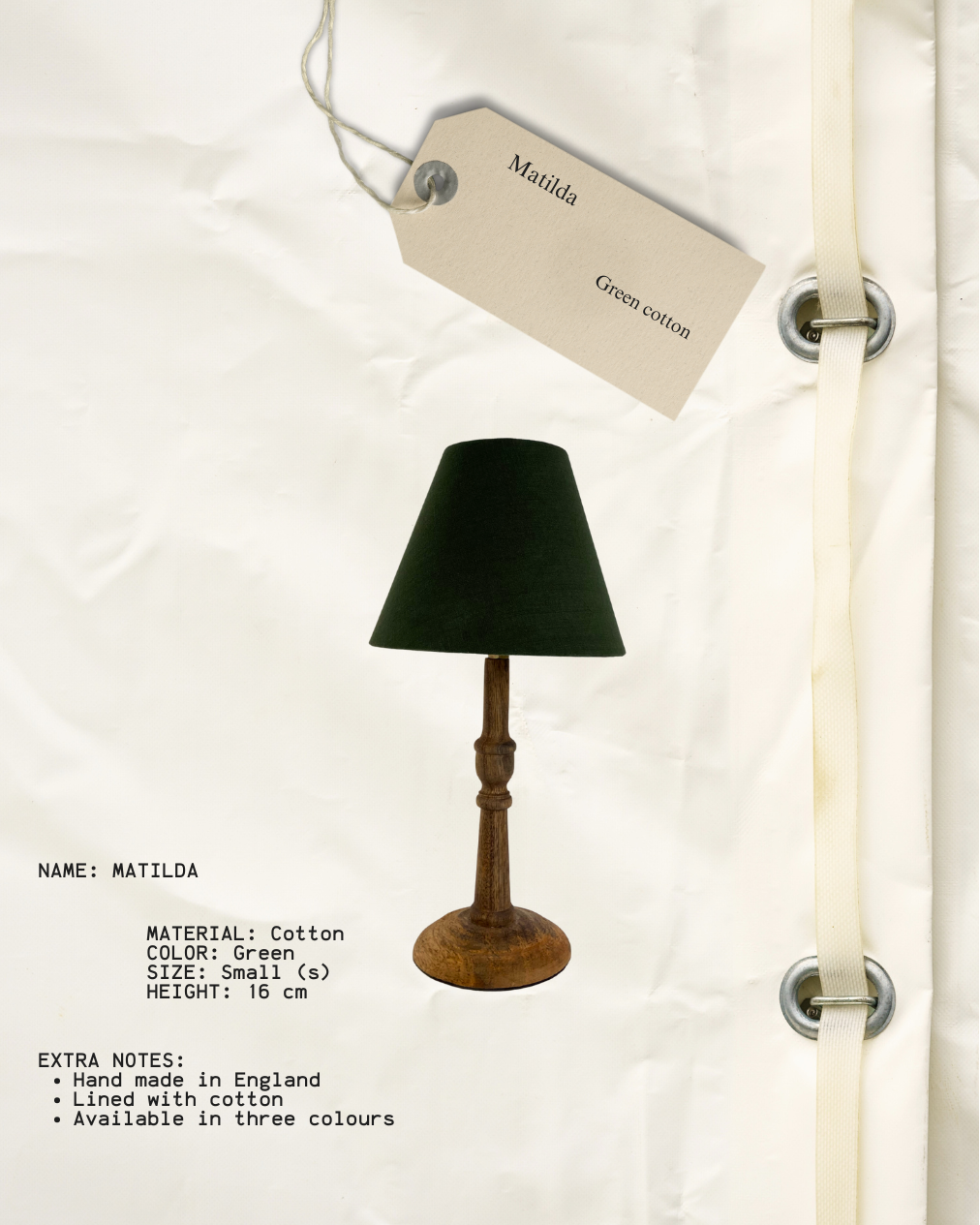 Matilda empire lampshade