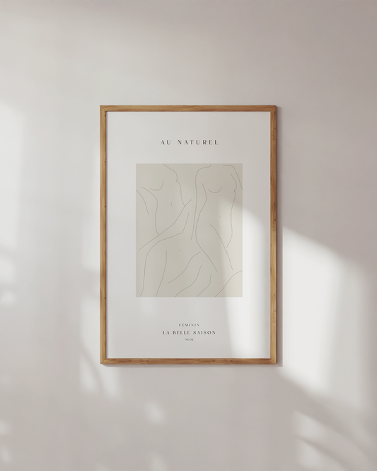 A4 Au Naturel poster