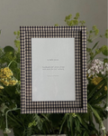 Gingham frame